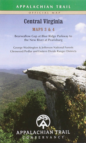 Appalachian Trail Guide to Central Virginia,Used