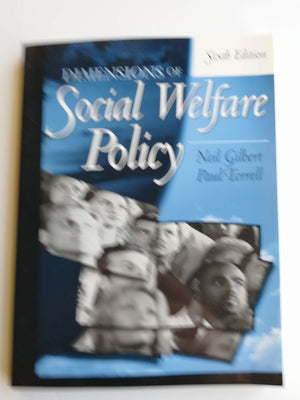 Dimensions Of Social Welfare Policy (6Th Edition),New