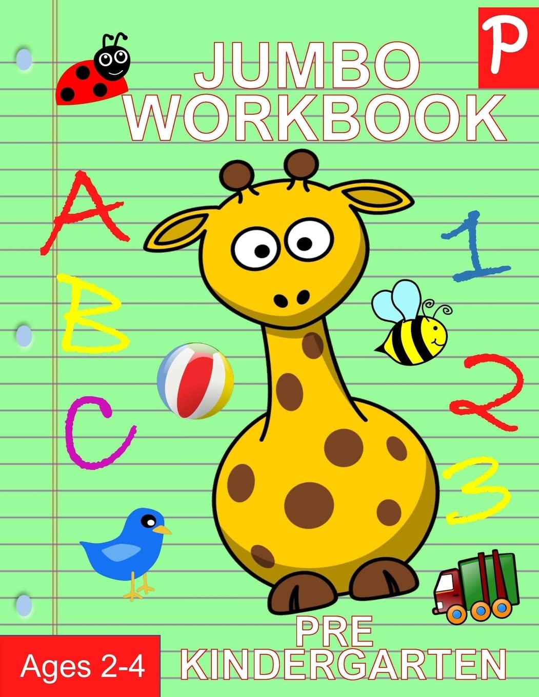 Jumbo Workbook Pre Kindergarten: Jumbo Preschool Activity Book Ages 24 (Activity Books for Kids),New