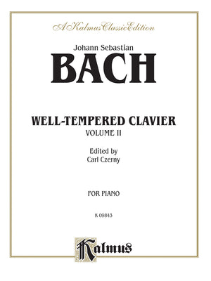 The WellTempered Clavier, Vol 2 (Kalmus Edition, Vol 2),Used