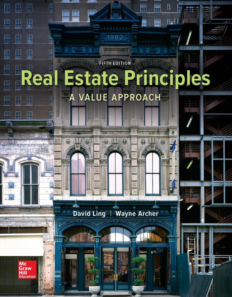 Real Estate Principles: A Value Approach (Mchillhill/Irwin Series in Finance, Insurance, and Real Estate),Used