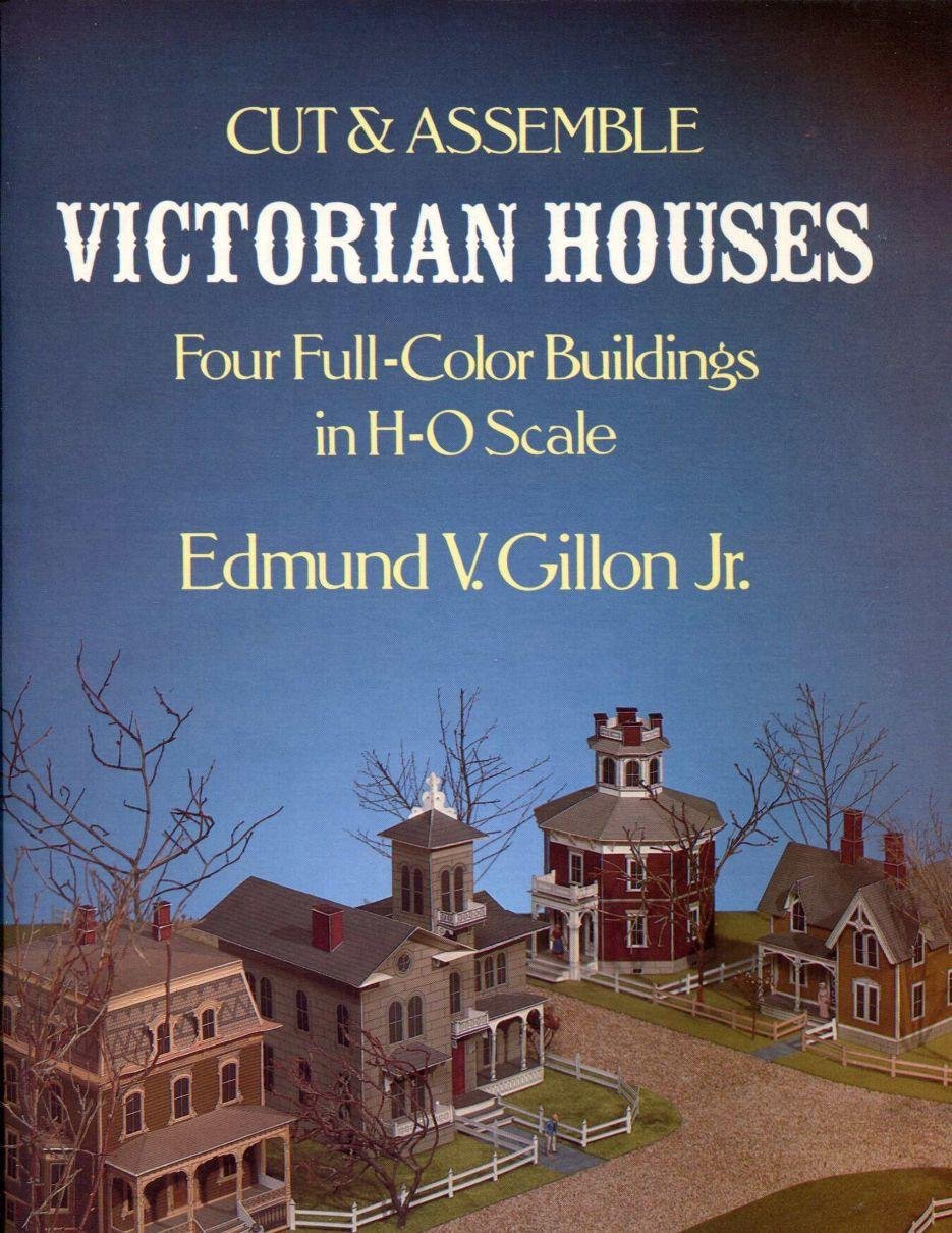 Cut & Assemble Victorian Houses,Used