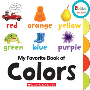 My Favorite Book of Colors (Rookie Toddler),Used