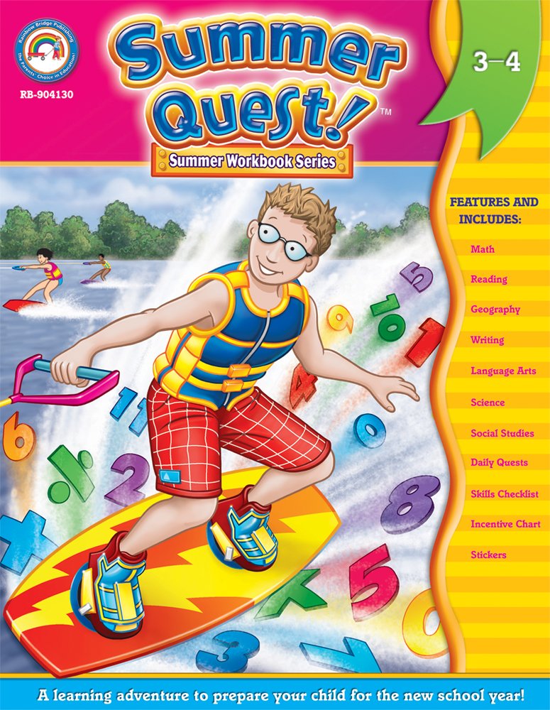 Summer Quest, Grades 3  4,Used