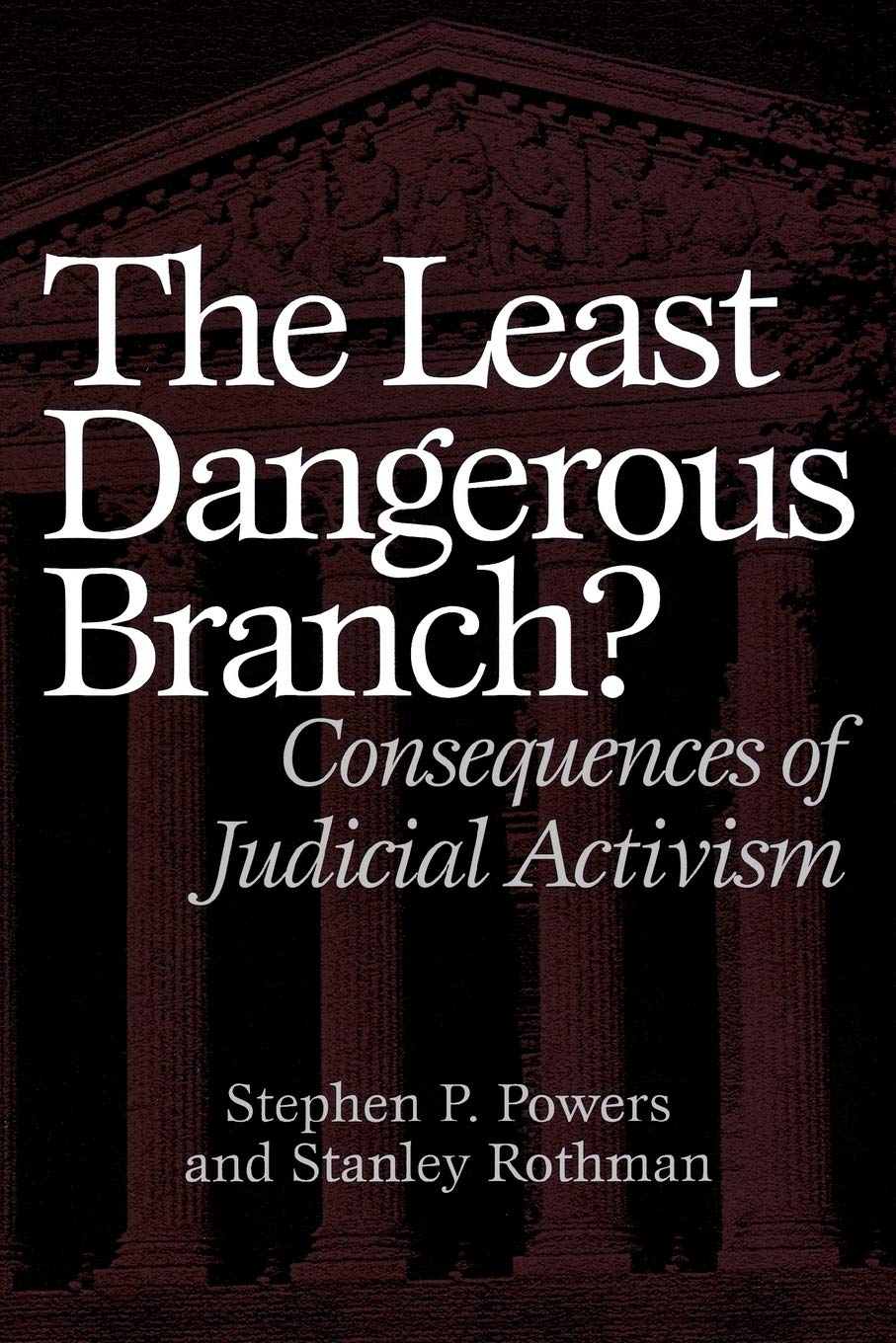 The Least Dangerous Branch?: Consequences of Judicial Activism,Used