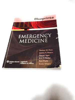 Blueprints Emergency Medicine (Blueprints Series),Used