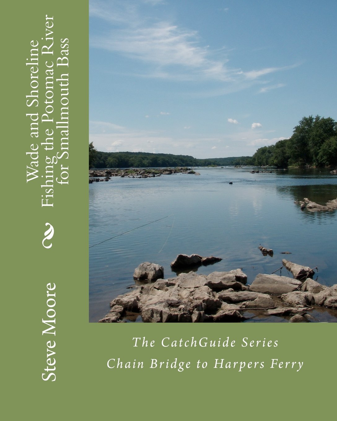 Wade and Shoreline Fishing the Potomac River for Smallmouth Bass: Chain Bridge to Harpers Ferry,Used