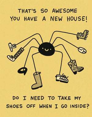Humor Us Greeting Cards: New Home  ThatS So Awesome You Have A New House (Pack Of 6)