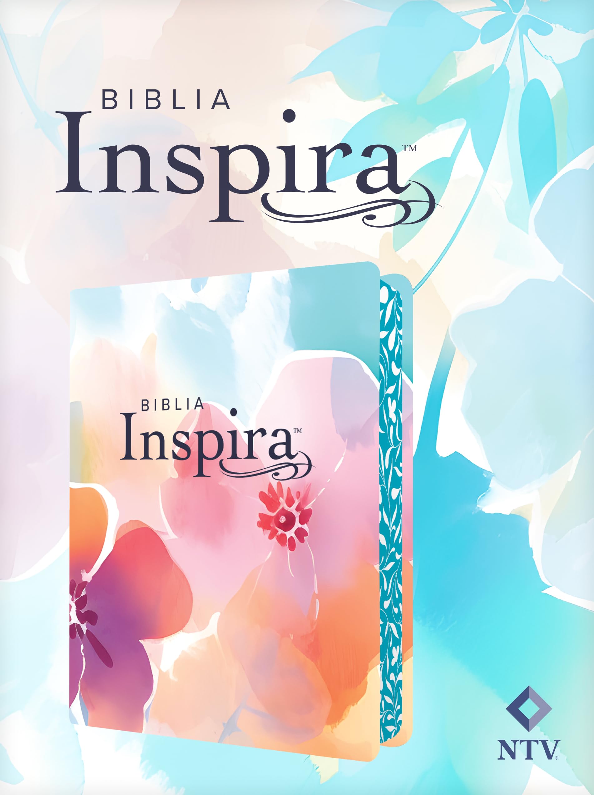 Biblia Inspira NTV (SentiPiel, Paraso floral): La Biblia que inspira tu creatividad (Spanish Edition)