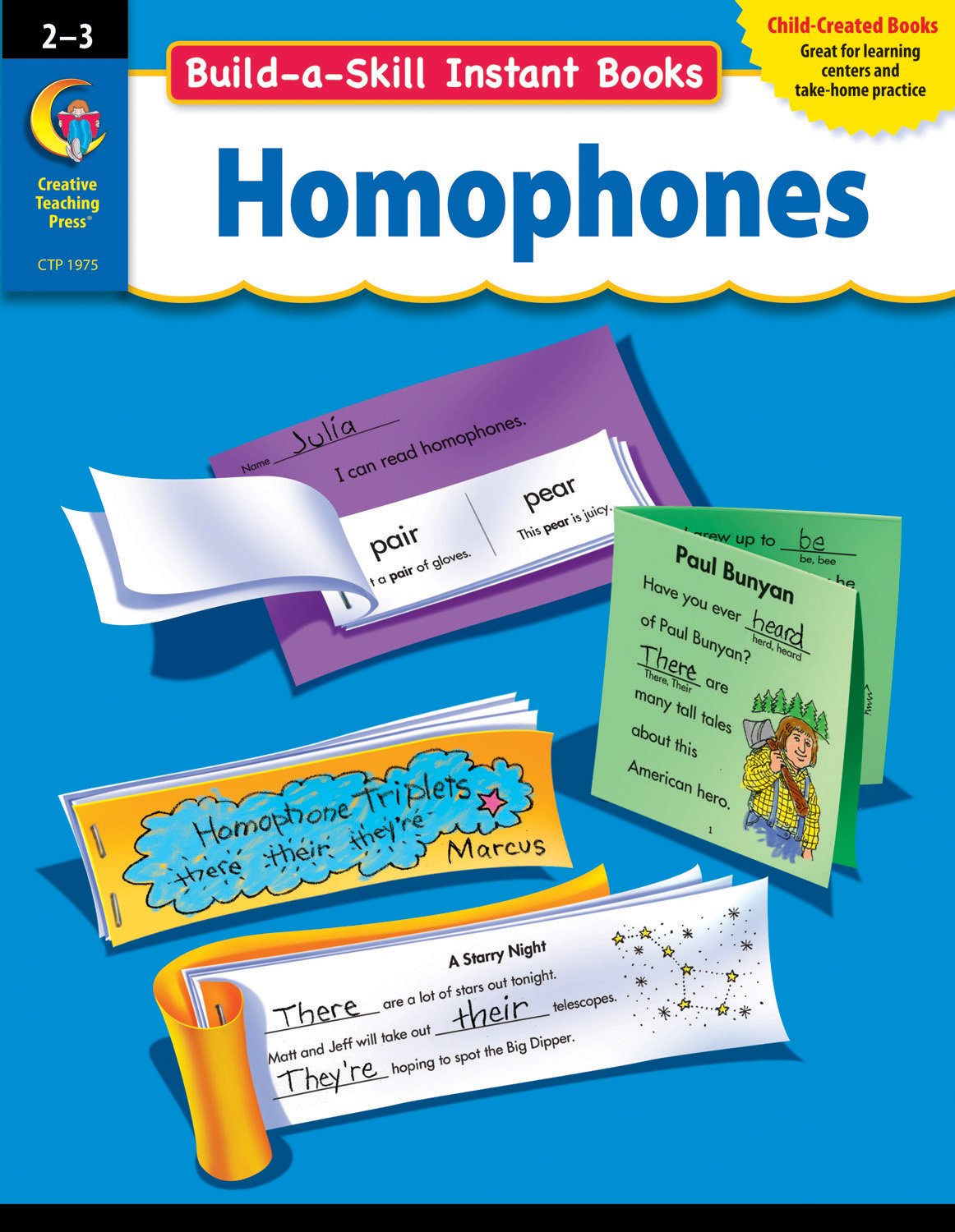 BuildaSkill Instant Books: Homophones, Gr. 2 3,New