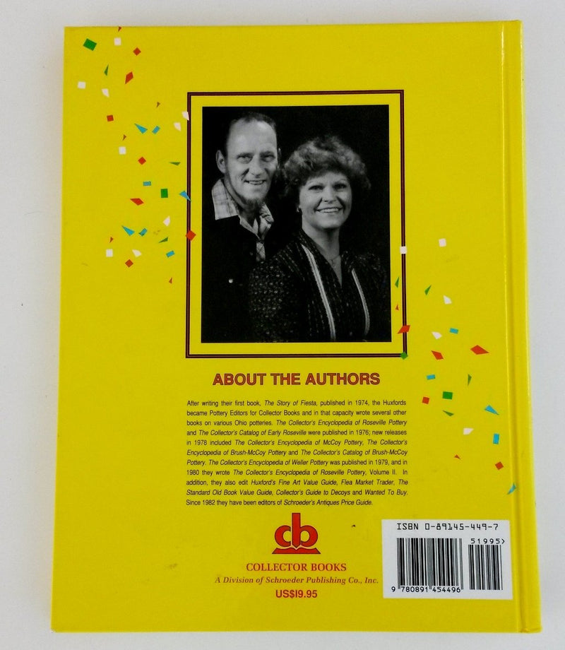 The Collector's Encyclopedia of Fiesta: Plus Harlequin, Riviera, and Kitchen Craft, 7th Revised & Updated Edition,Used