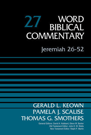 Jeremiah 2652, Volume 27 (27) (Word Biblical Commentary),Used