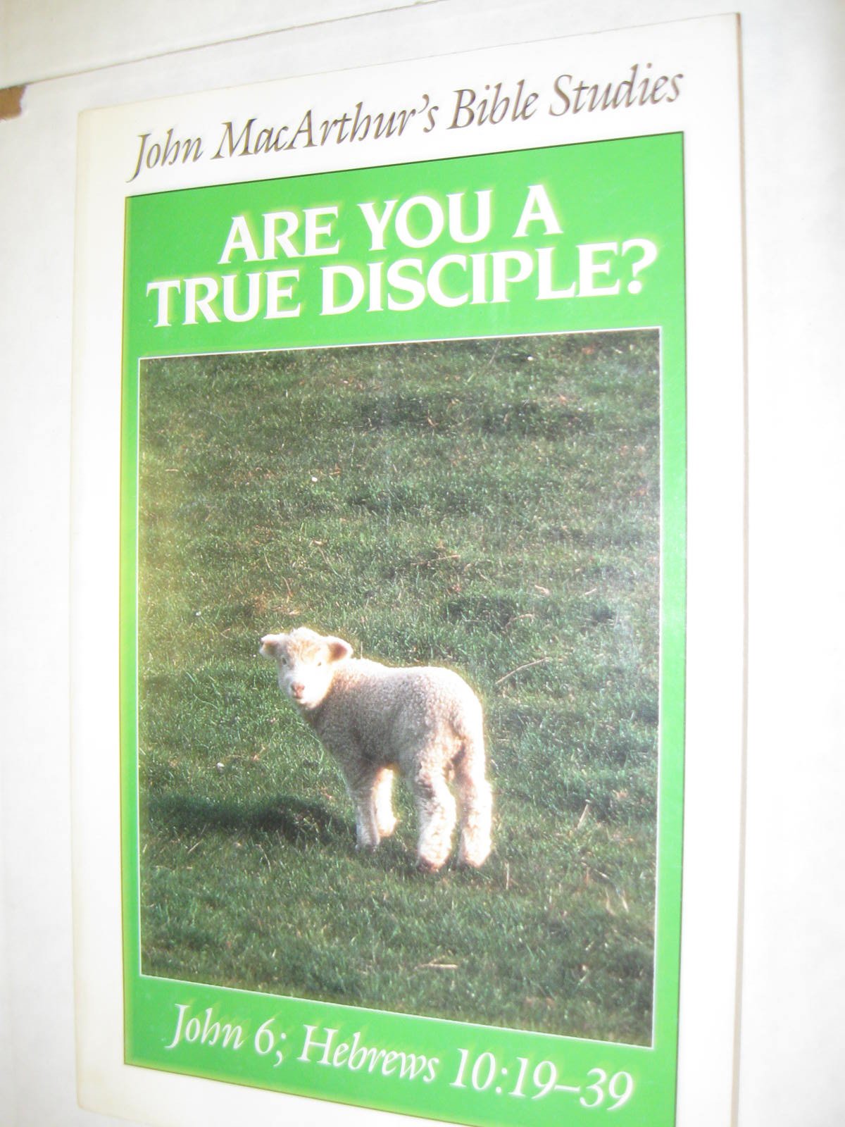 Are you a true disciple? (John MacArthur's Bible Studies),Used