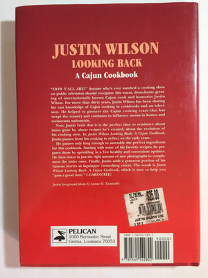Justin Wilson Looking Back: A Cajun Cookbook,New