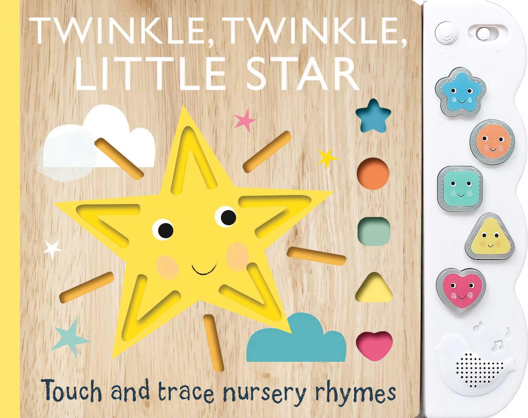Touch And Trace Nursery Rhymes: Twinkle, Twinkle Little Star With 5Buttton Light And Sound,Used
