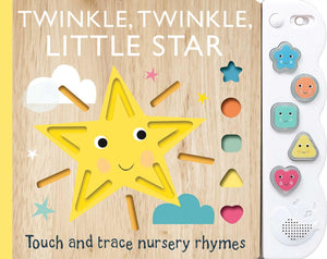 Touch And Trace Nursery Rhymes: Twinkle, Twinkle Little Star With 5Buttton Light And Sound,Used