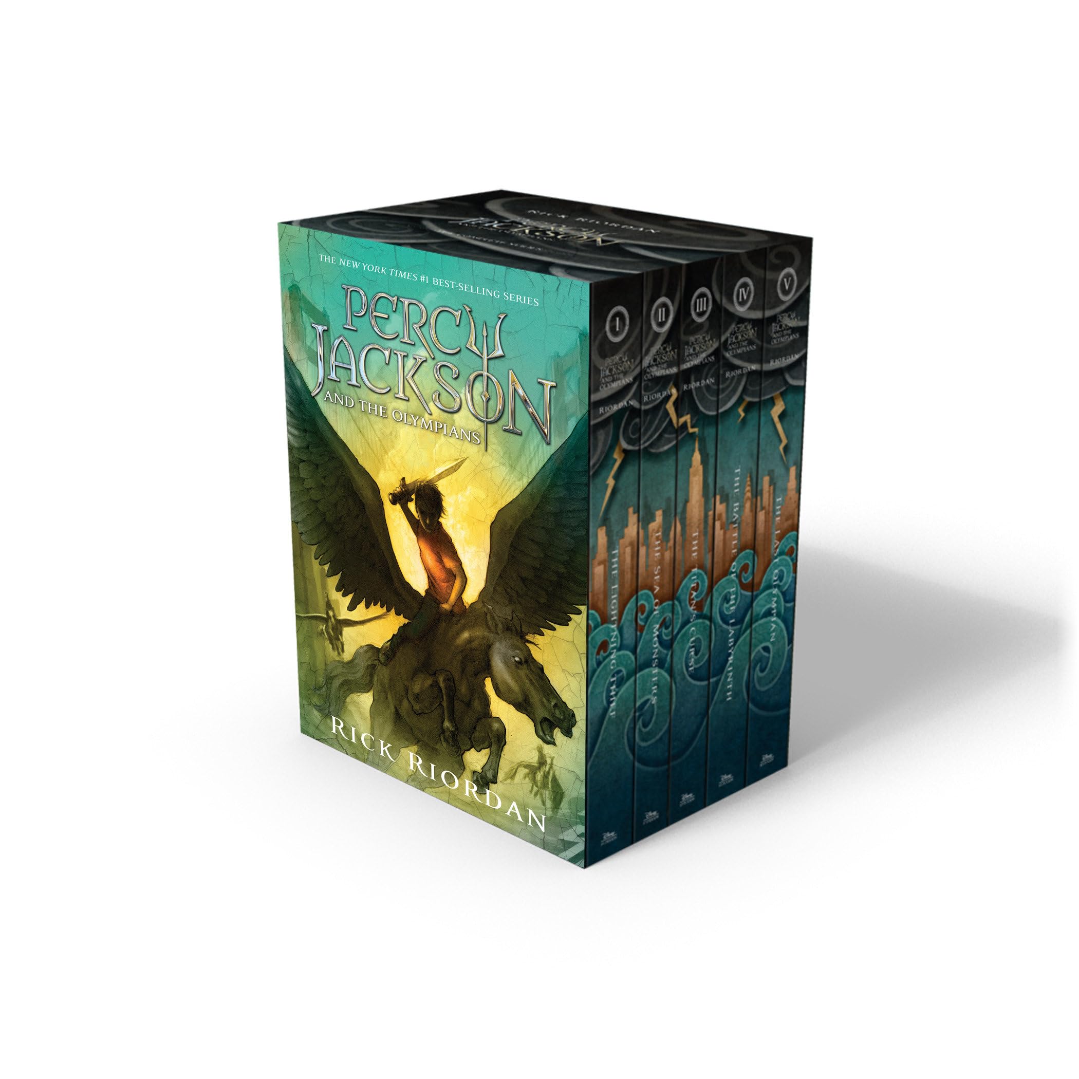 Percy Jackson And The Olympians Hardcover Boxed Set (Percy Jackson & The Olympians)