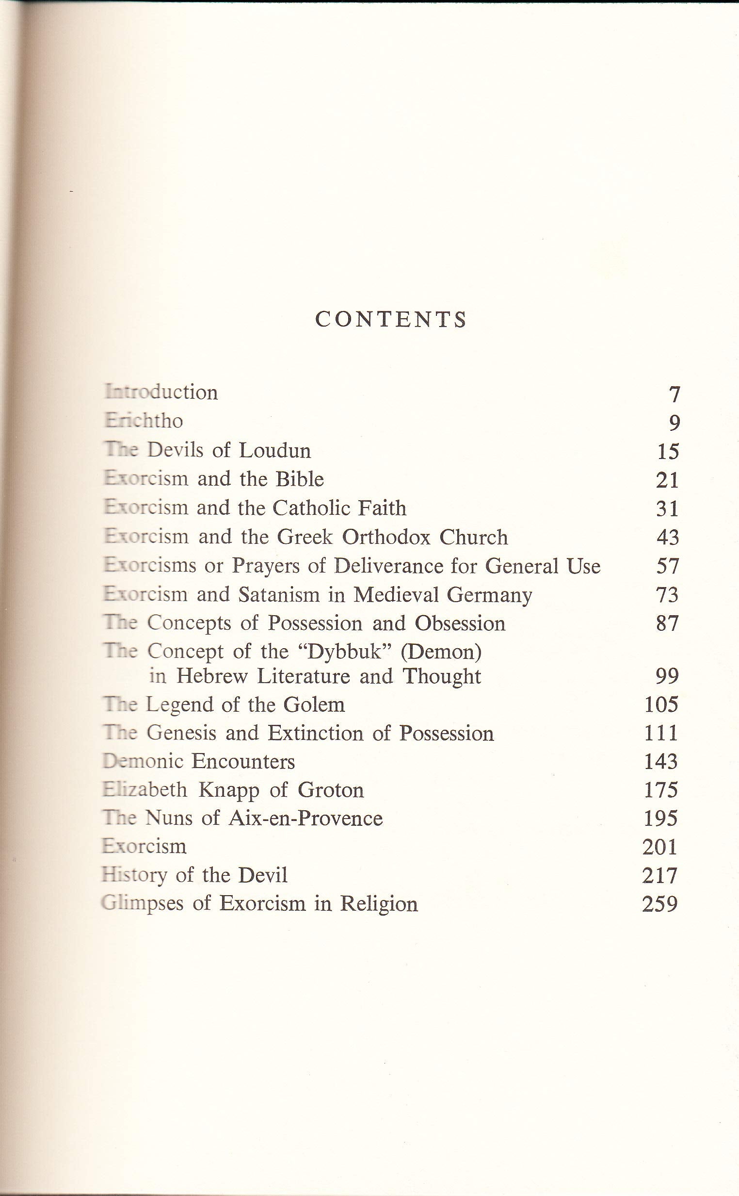 Exorcism Through The Ages
