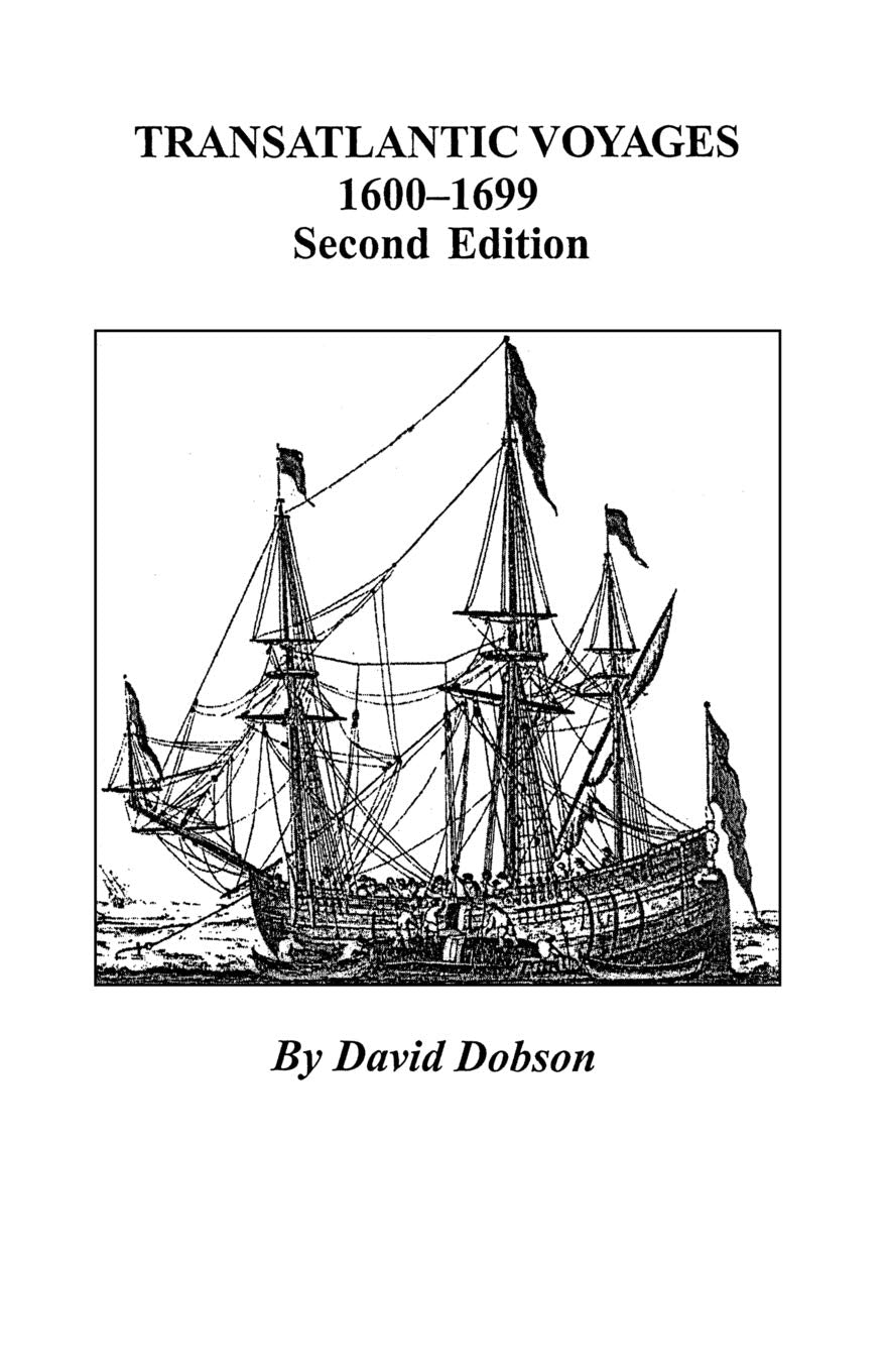 Transatlantic Voyages, 16001699. Second Edition,Used