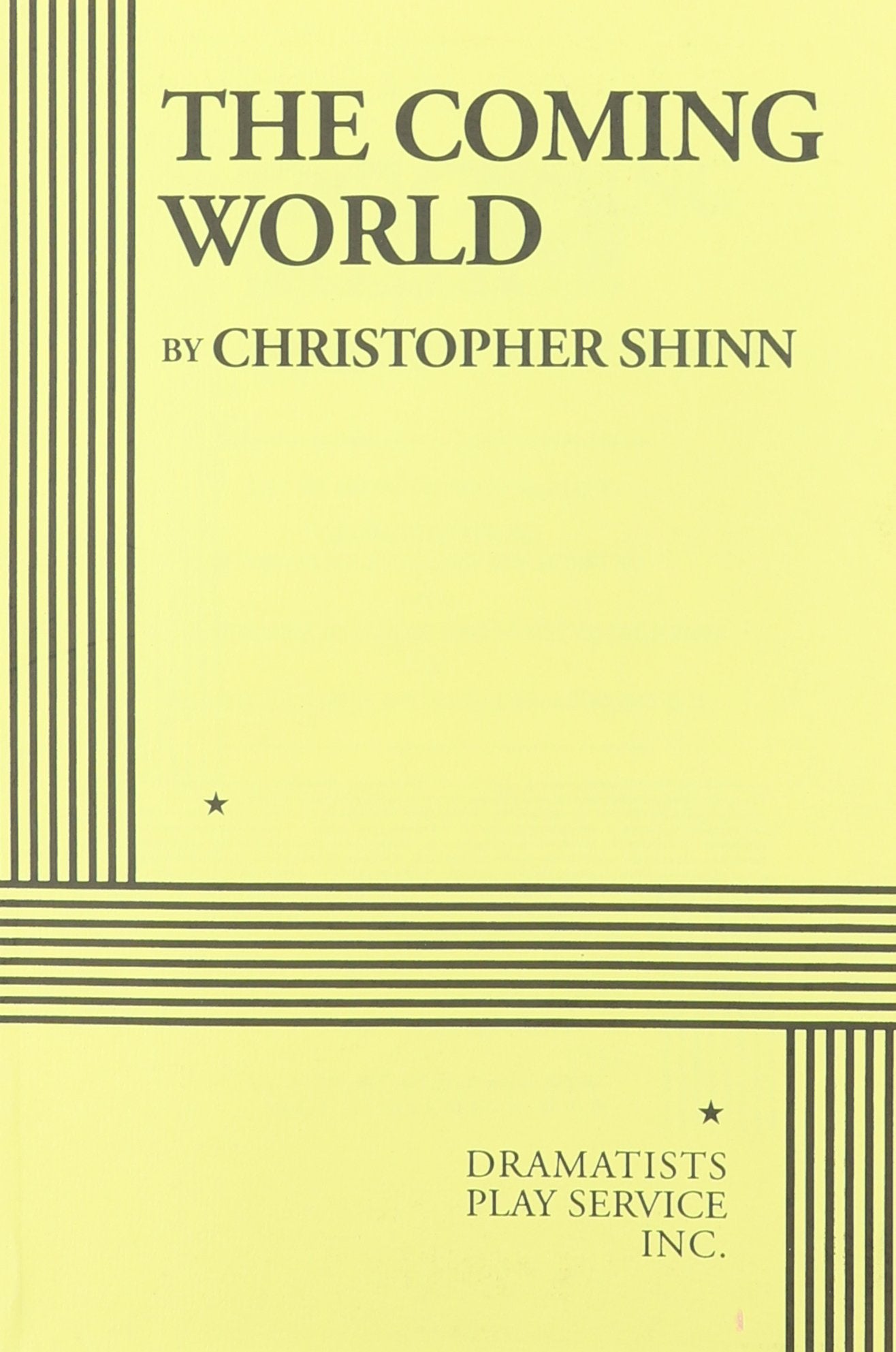 The Coming World  Acting Edition,Used