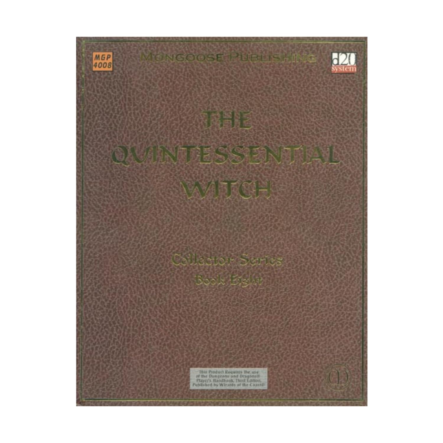 The Quintessential Witch,Used