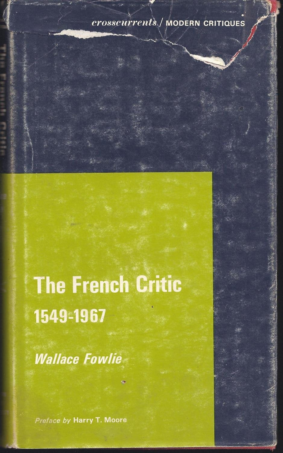 The French Critic: 15491967 (A Chicago Classic),Used