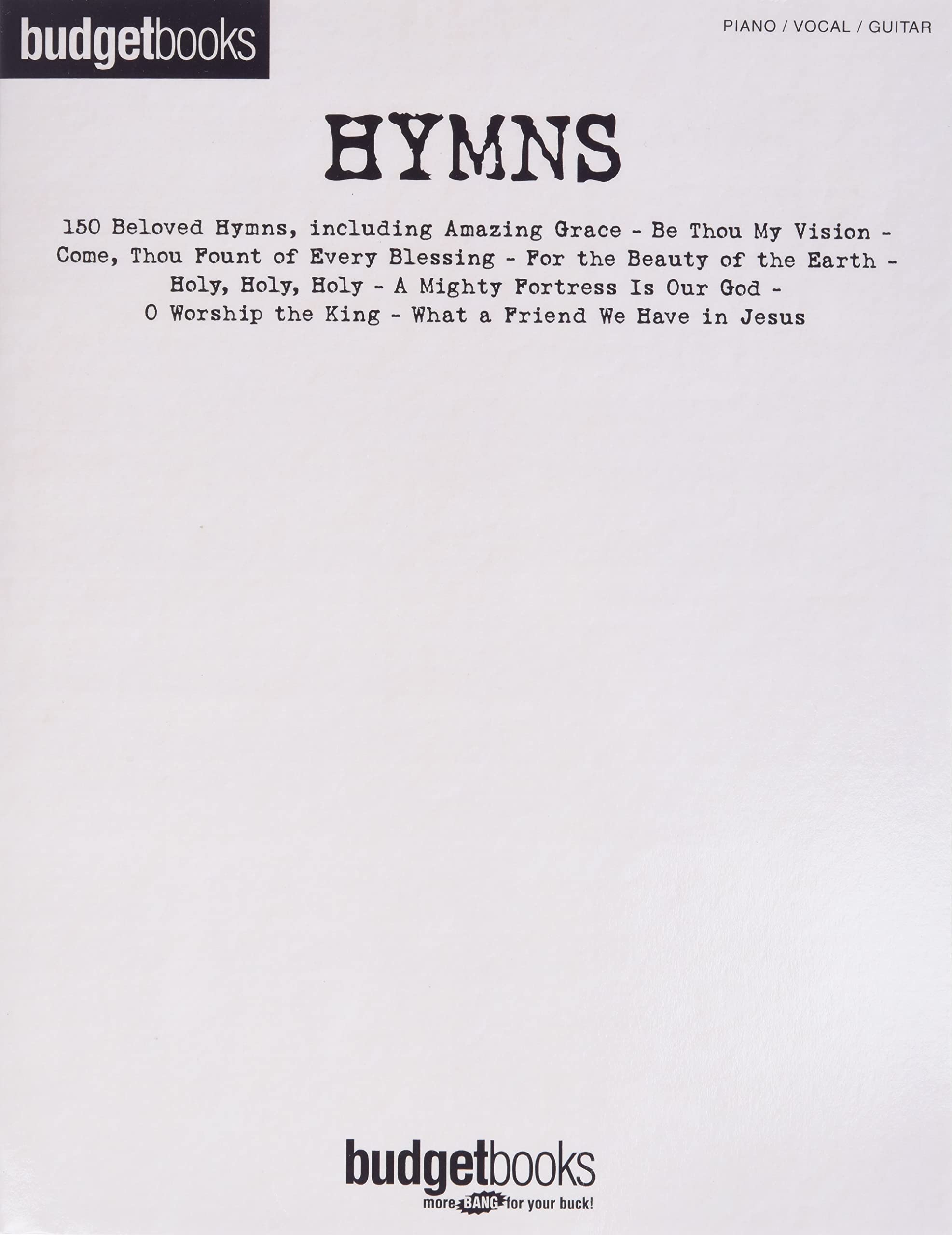 Hymns: Budget Books,Used