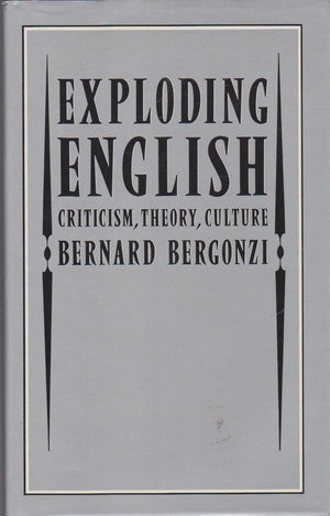 Exploding English: Criticism, Theory, Culture,Used