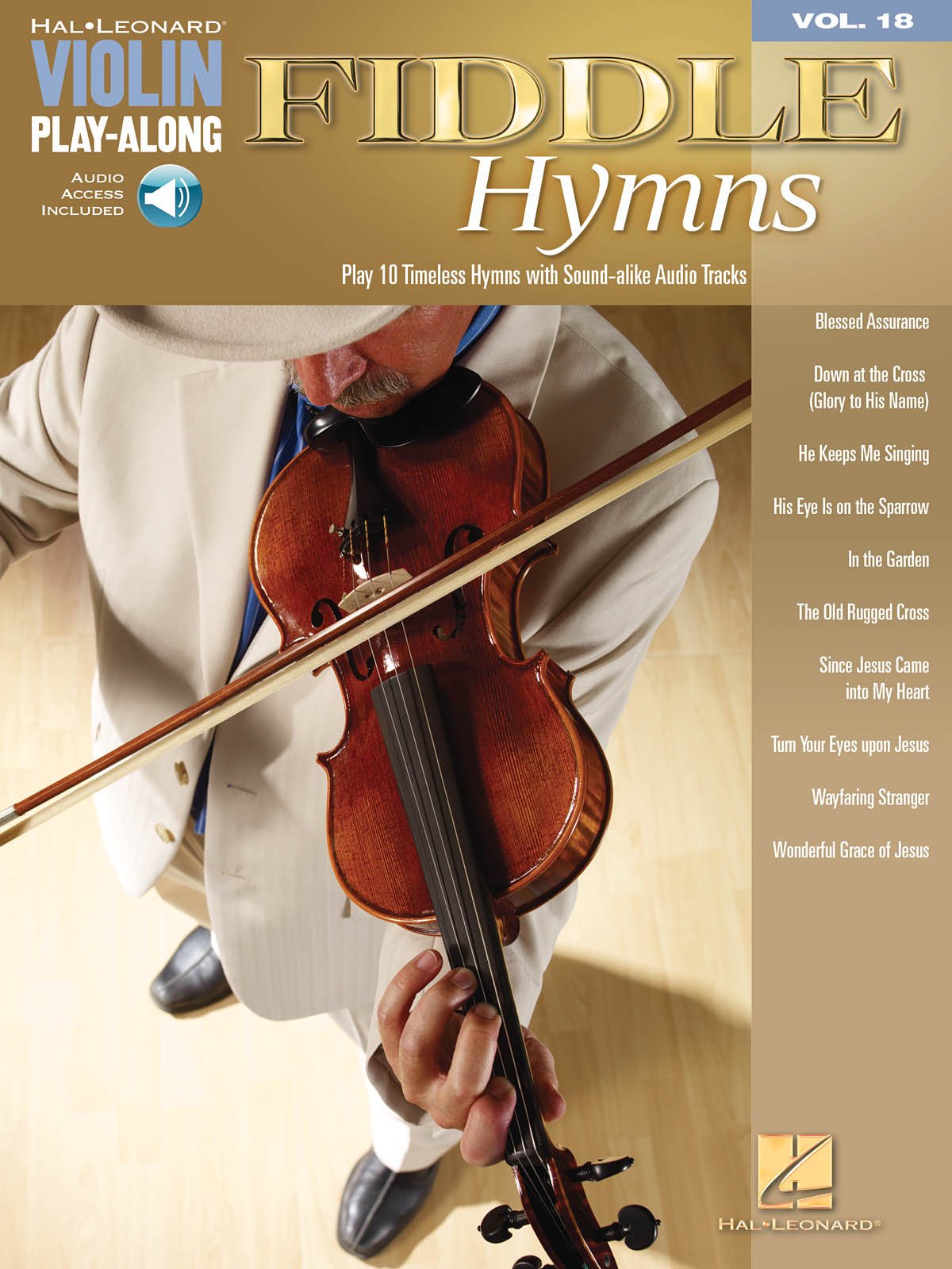 Fiddle Hymns  Violin PlayAlong Volume 18 (Bk/Audio Online) (Violin PlayAlong, 18),Used