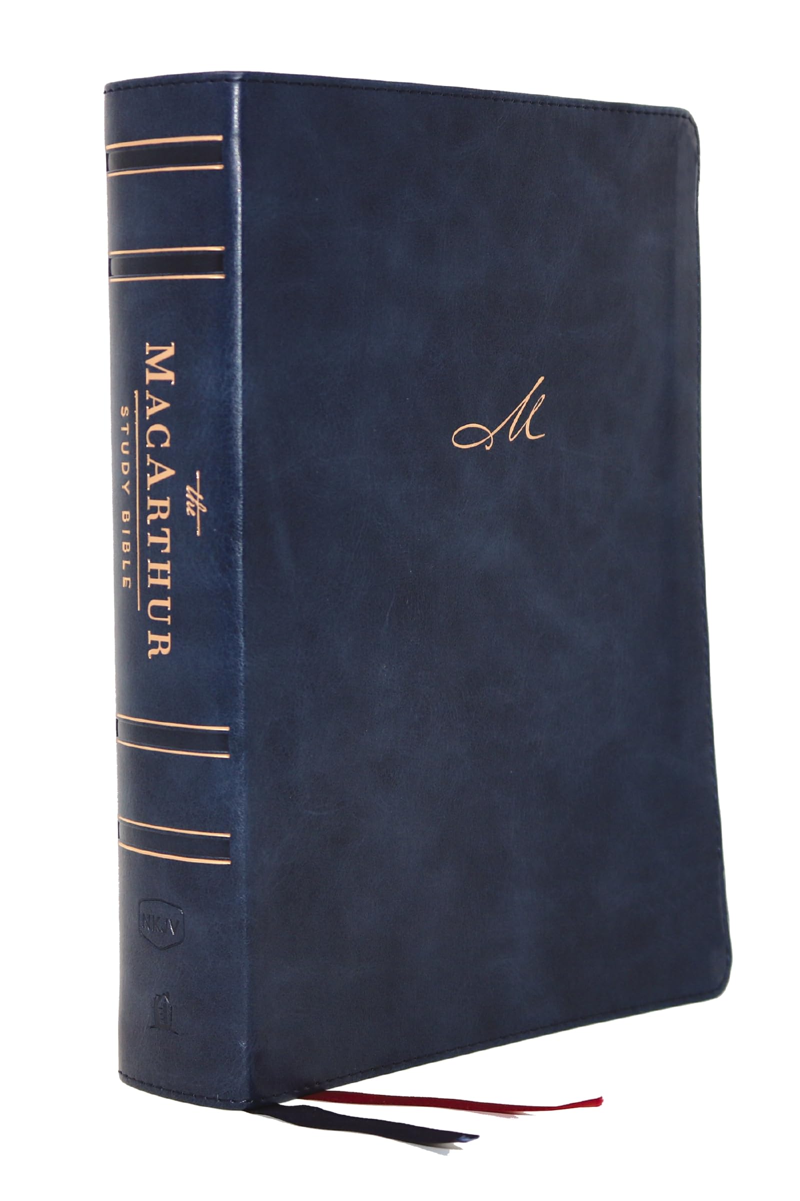 Nkjv, Macarthur Study Bible, 2Nd Edition, Leathersoft, Blue, Thumb Indexed, Comfort Print: Unleashing God'S Truth One Verse At A