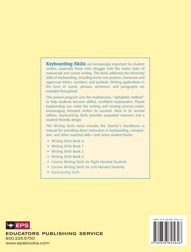 Keyboarding Skills Grd 312 2nd Edition,Used