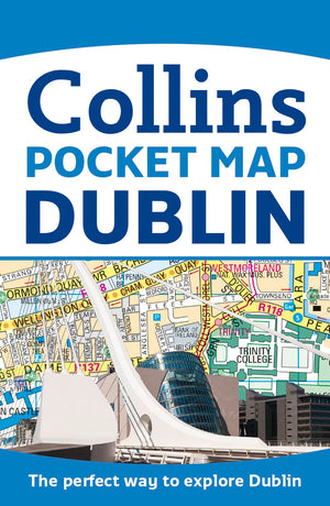 Collins Pocket Map Dublin,Used