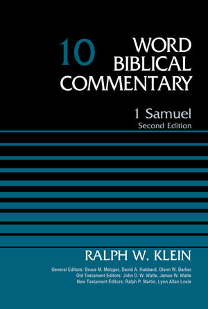 1 Samuel, Volume 10: Second Edition (10) (Word Biblical Commentary),Used