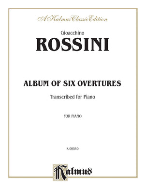 Album of Six Overtures (Kalmus Edition),Used
