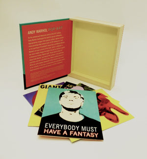 Andy Warhol Greatest Hits Keepsake Boxed Notecards,Used