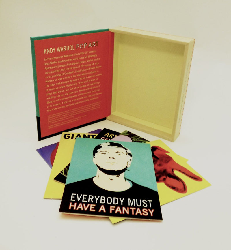 Andy Warhol Greatest Hits Keepsake Boxed Notecards,Used