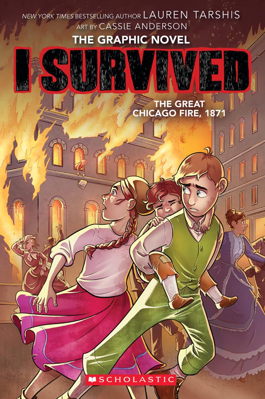 I Survived The Great Chicago Fire, 1871 (I Survived Graphic Novel #7) (I Survived Graphix),Used