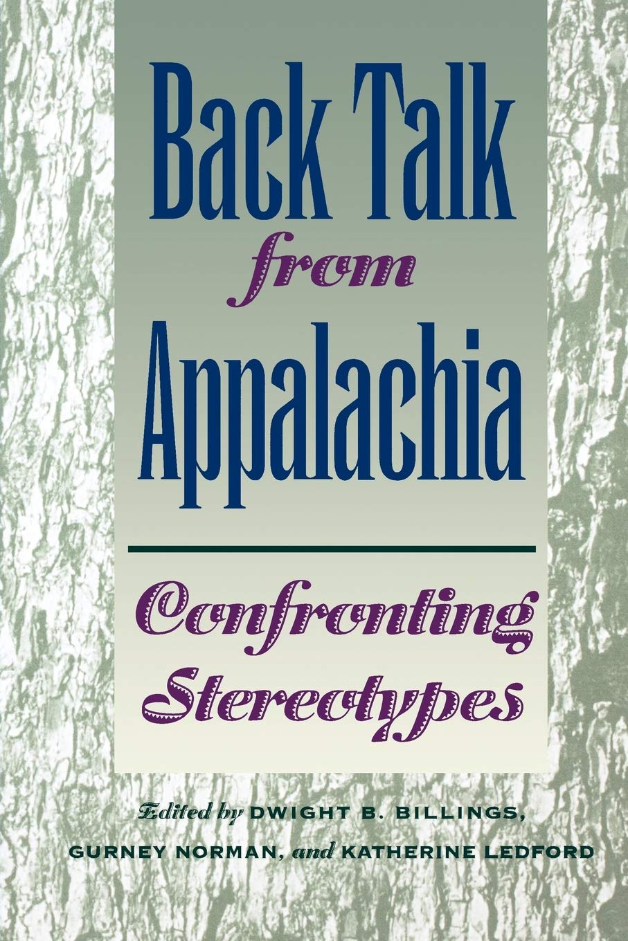 Back Talk From Appalachia: Confronting Stereotypes,New
