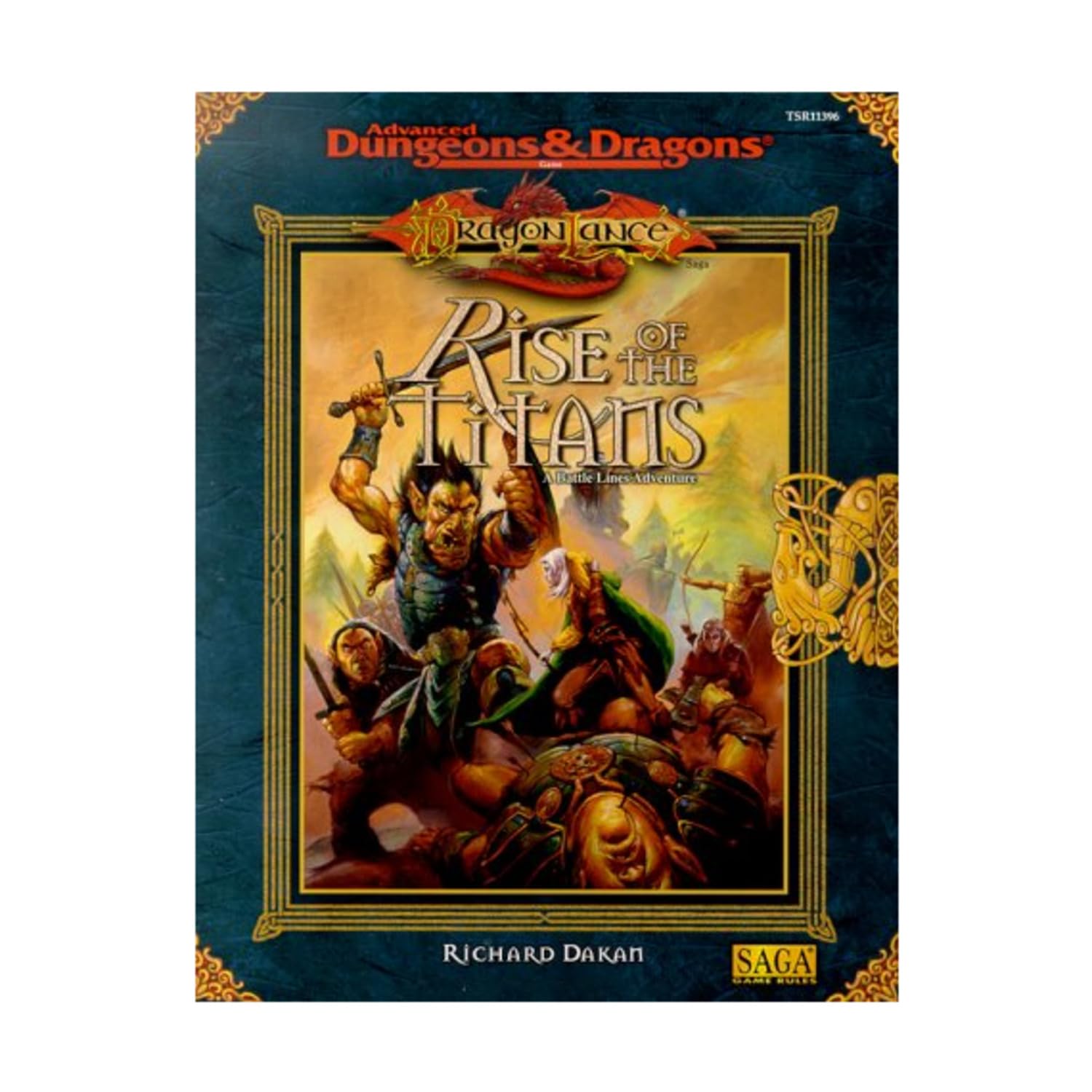 Rise Of The Titans (Advanced Dungeons & Dragons/Dragonlance),Used