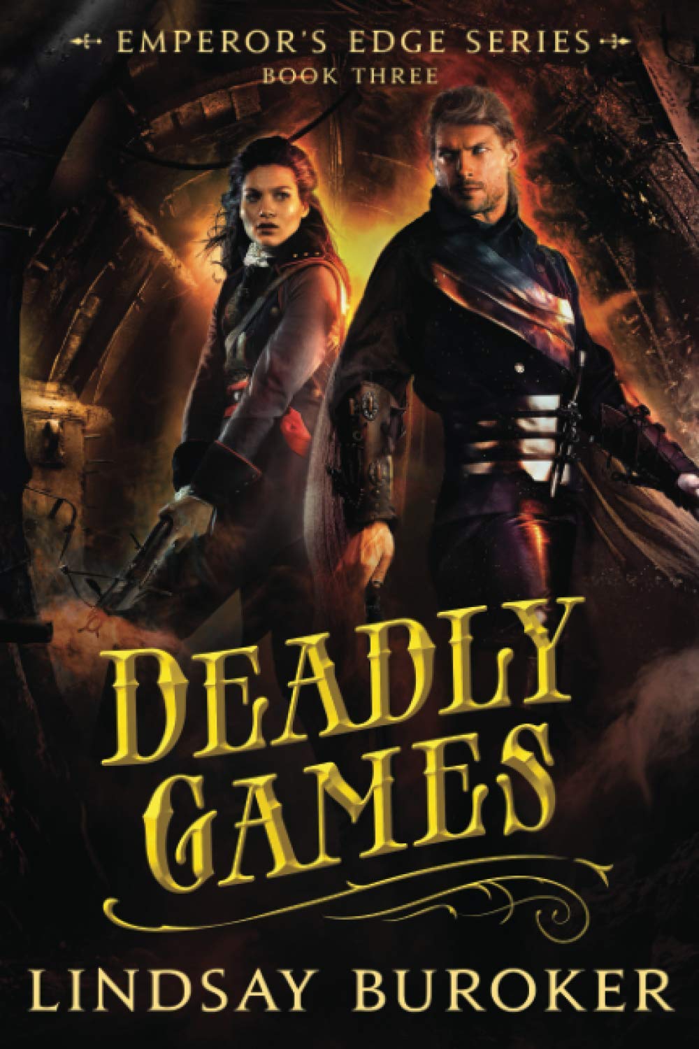 Deadly Games: (The Emperor's Edge, Book 3),Used
