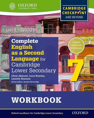 Complete English as a Second Language for Cambridge Lower Secondary Workbook 7 & CD (CIE Checkpoint),Used