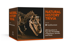 Natural History Trivia From The Smithsonian: Trivia Cards: 200 Questions To Test Your Knowledge Of Dinosaurs, Animals, And Plant