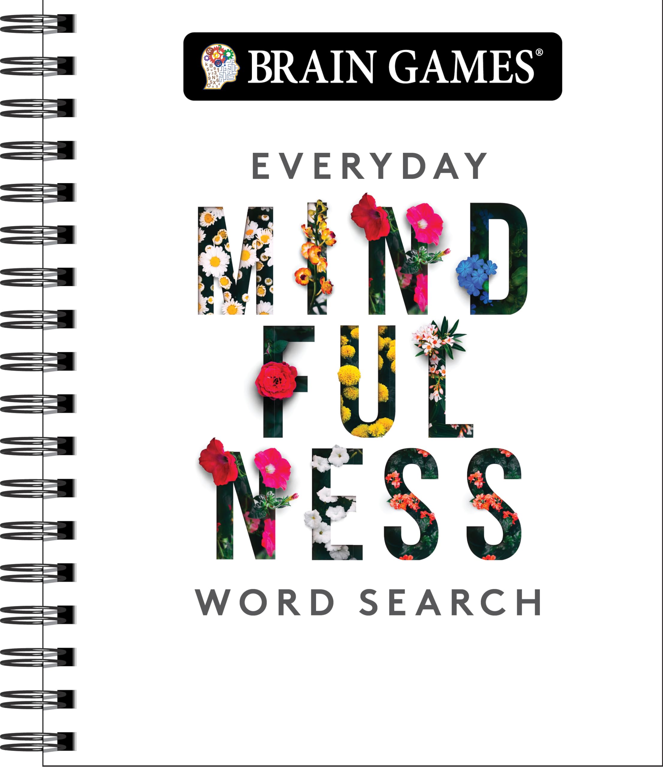 Brain Games  Everyday Mindfulness Word Search (White),New
