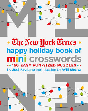 New York Times Happy Holiday Book of Mini Crosswords,Used