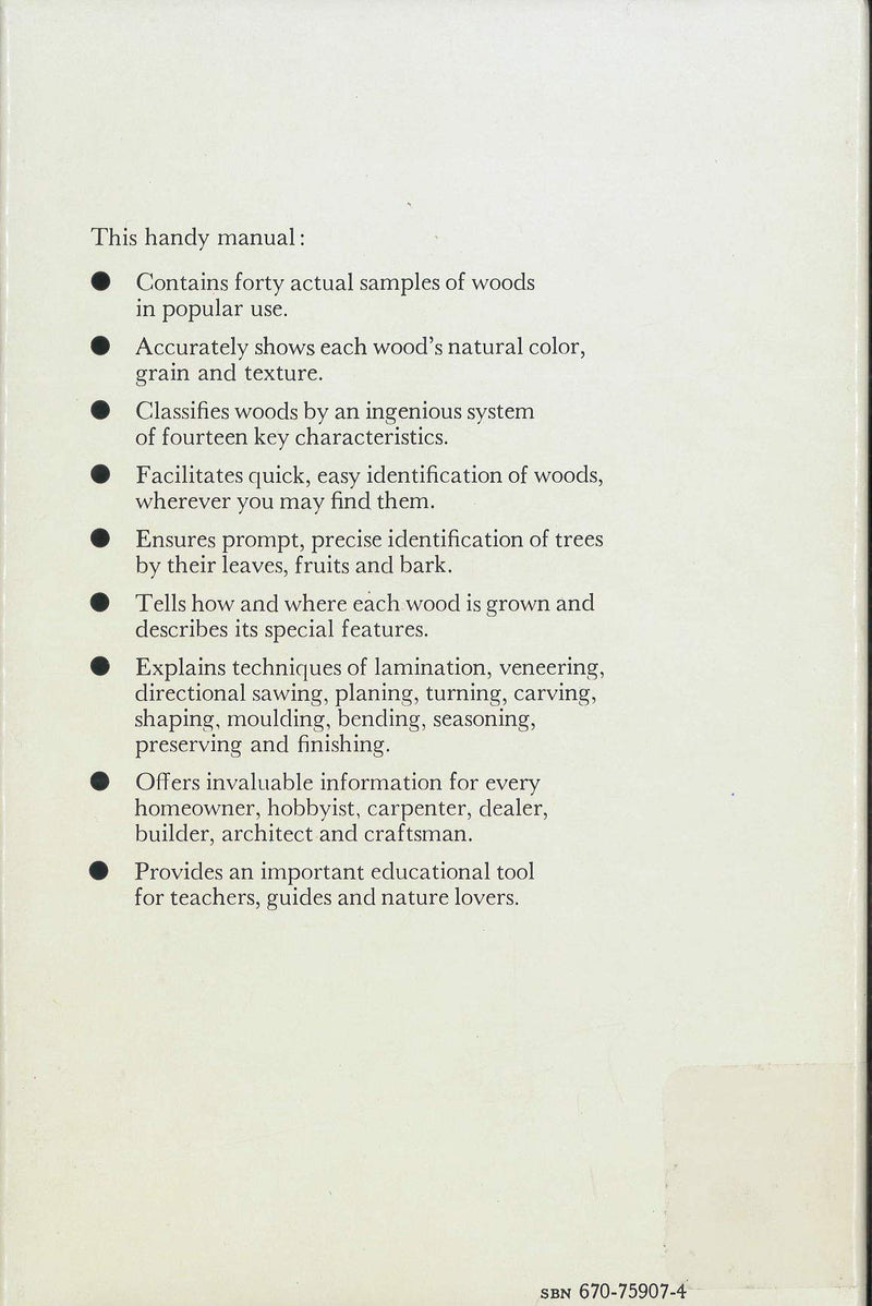 What Wood Is That?: A Manual of Wood Identification,Used