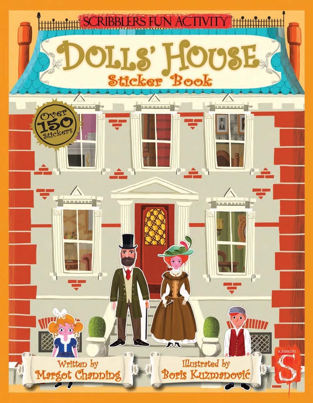 Dolls House Sticker Book (Scribblers Fun Activity)