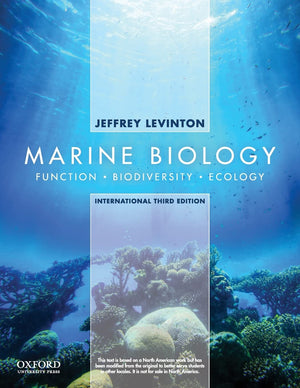 Marine Biology: International Edition: Function, Biodiversity, Ecology [Paperback] [Jan 01, 2010] Jeffrey S. Levinton,Used