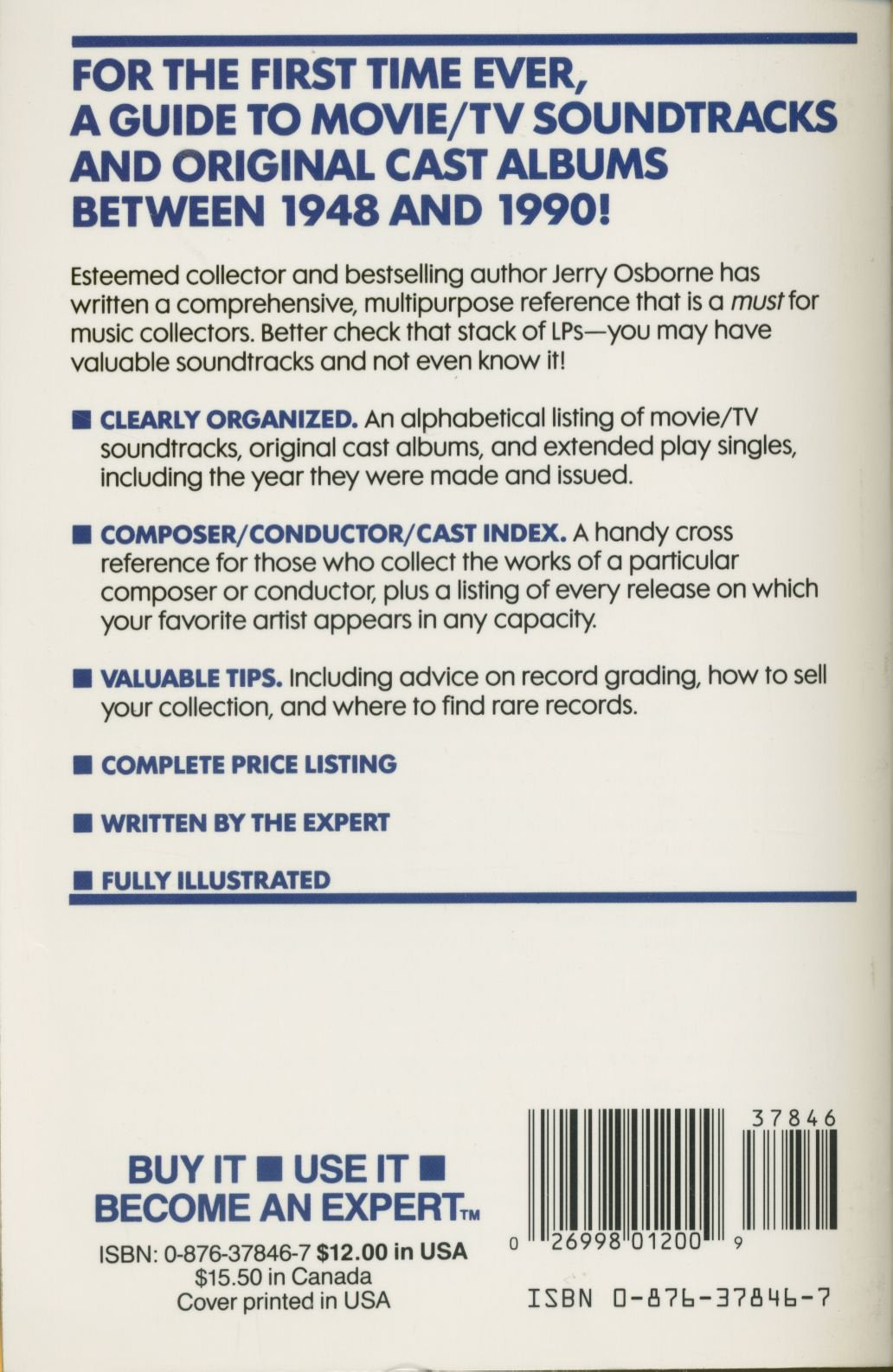 Original Movie/TV Soundtracks and Original Cast Albums: First Edition,Used