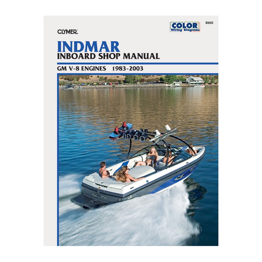 Indmar Inboard Shop Manual Gm V8 Engines 19832003 (Clymer Marine Repair),New