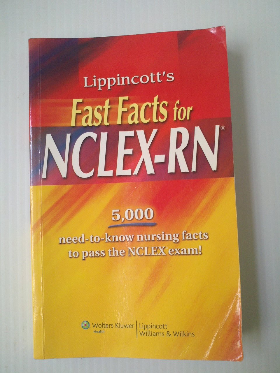 Lippincott's Fast Facts for NCLEXRN,Used